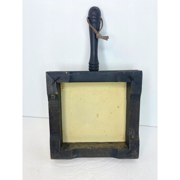 Vintage Trivet Wood & Ceramic Tile ROOSTER , Kitchen Decorations - Picture 7 of 7